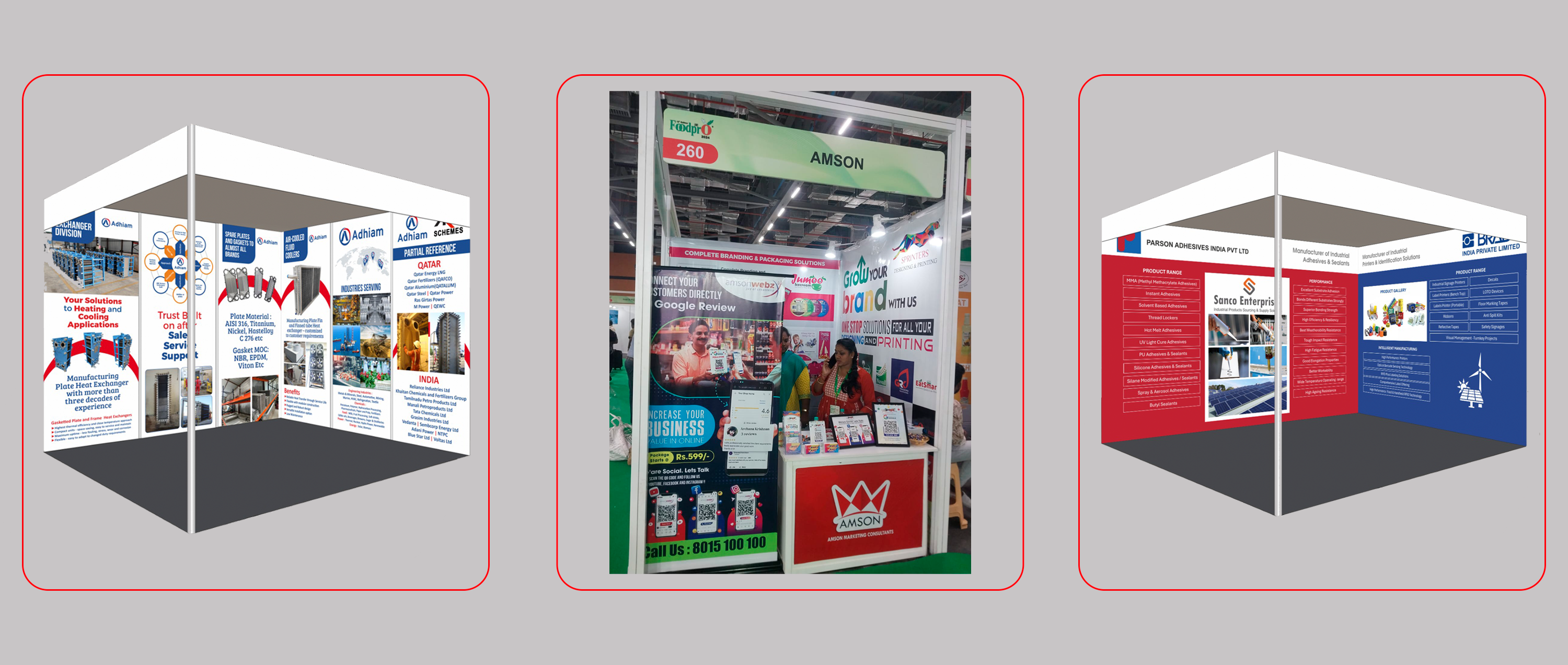 Exhibition Stall Designing Works