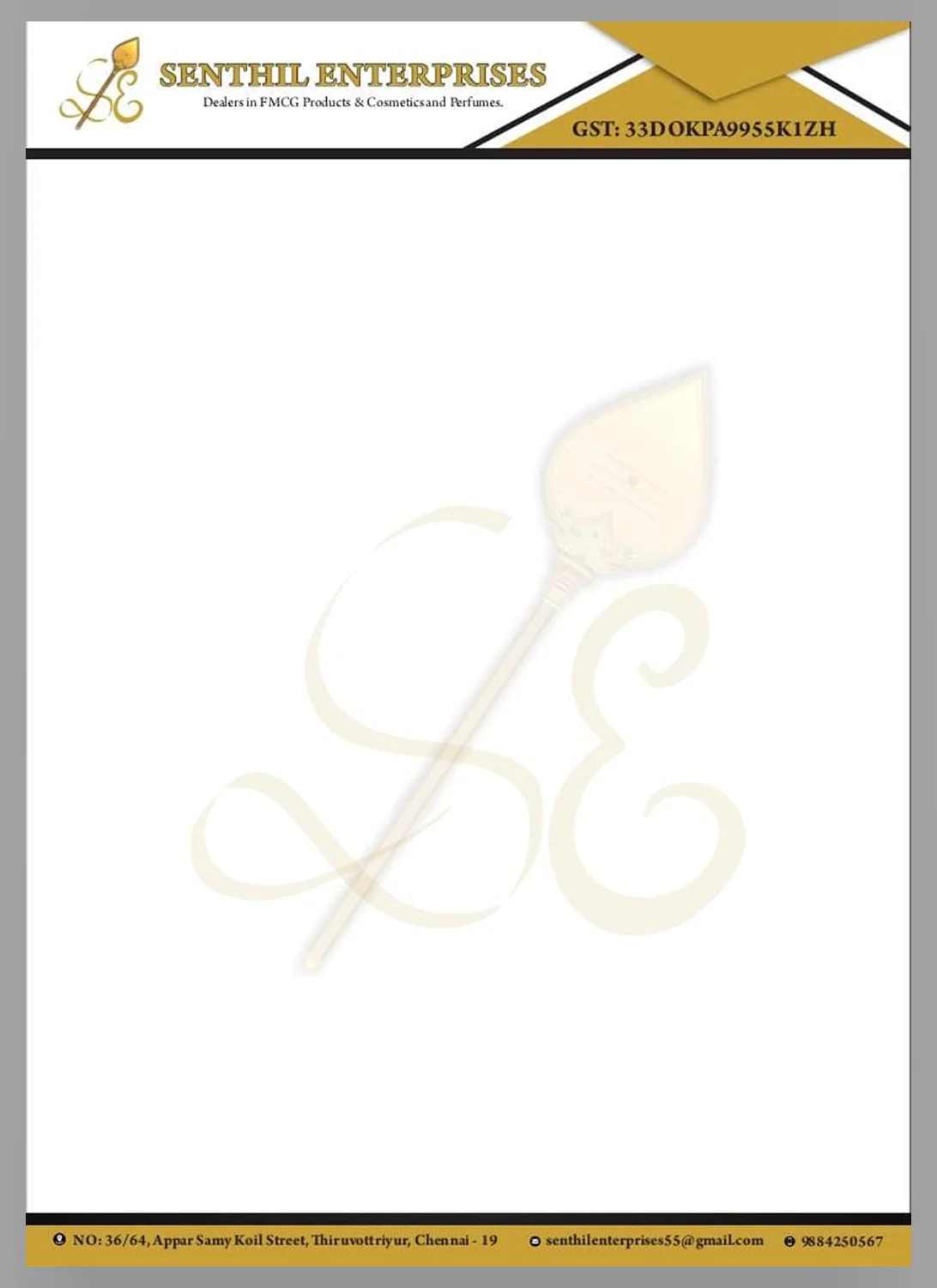 letterhead designing and printing