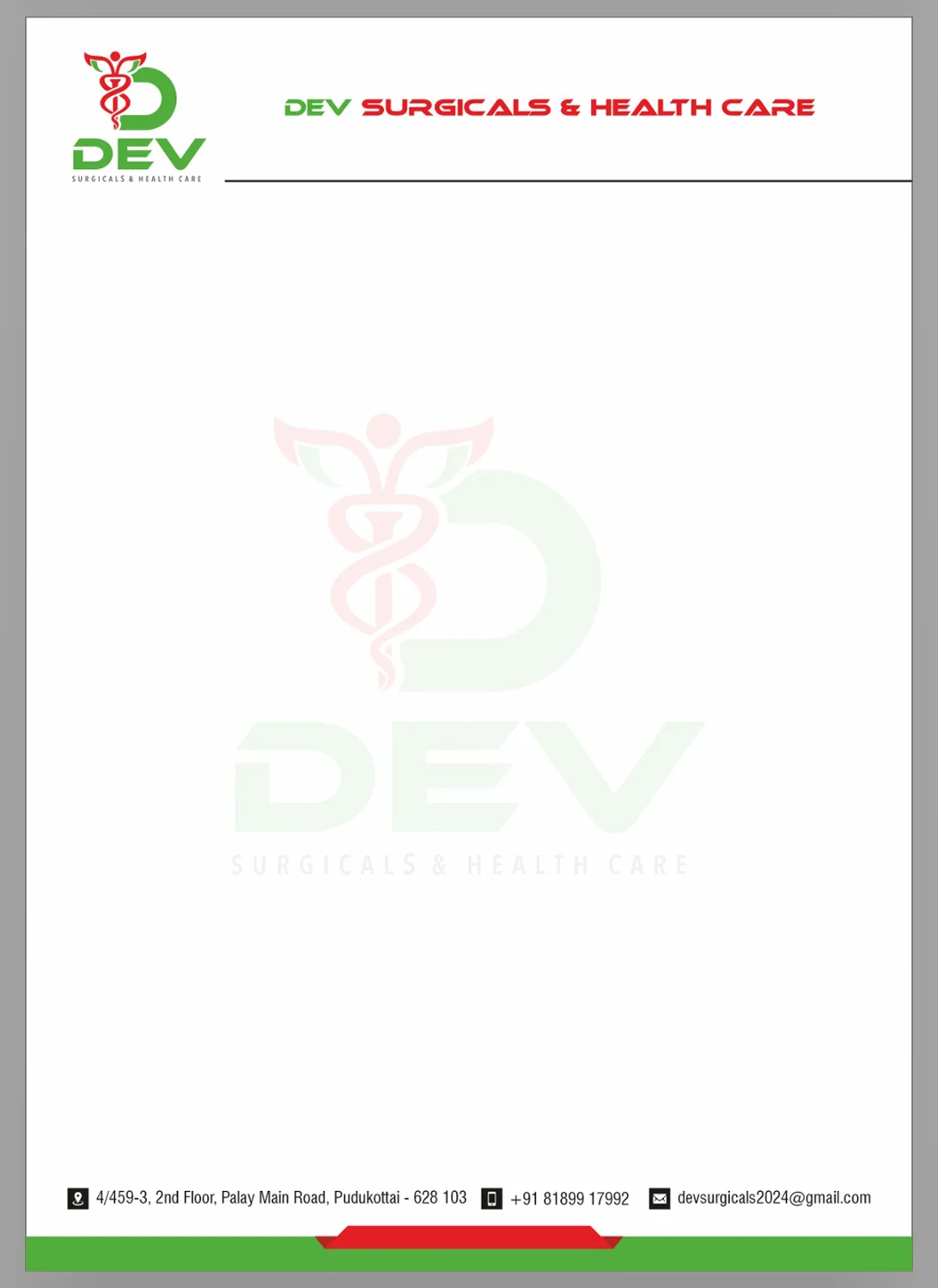letterhead designing and printing