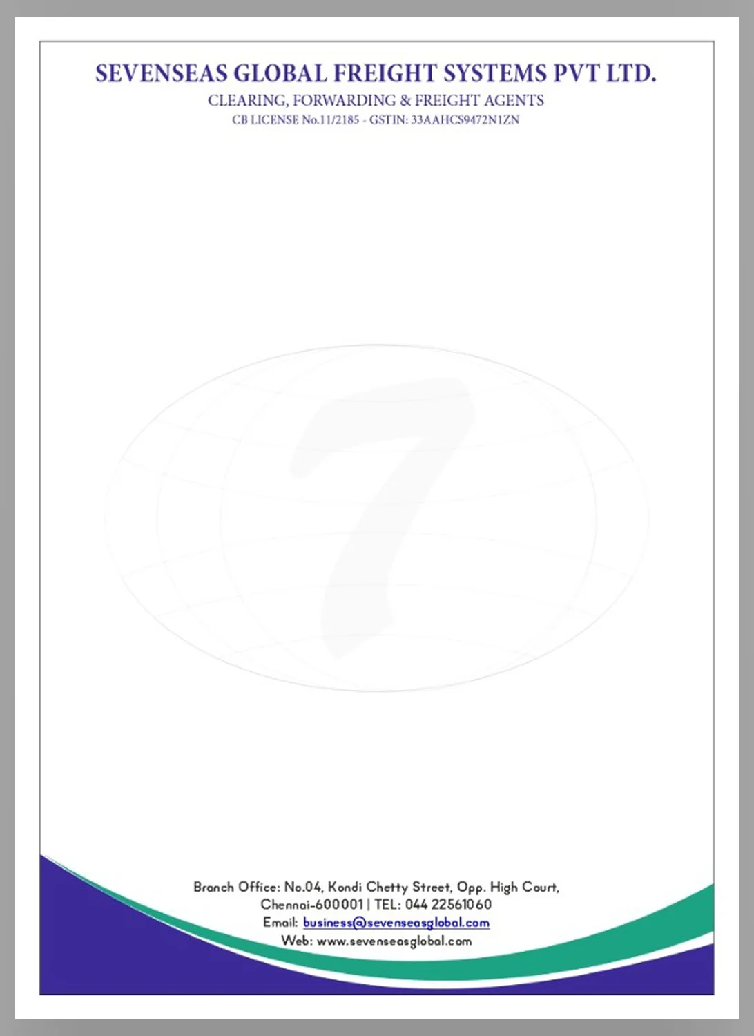 letterhead designing and printing
