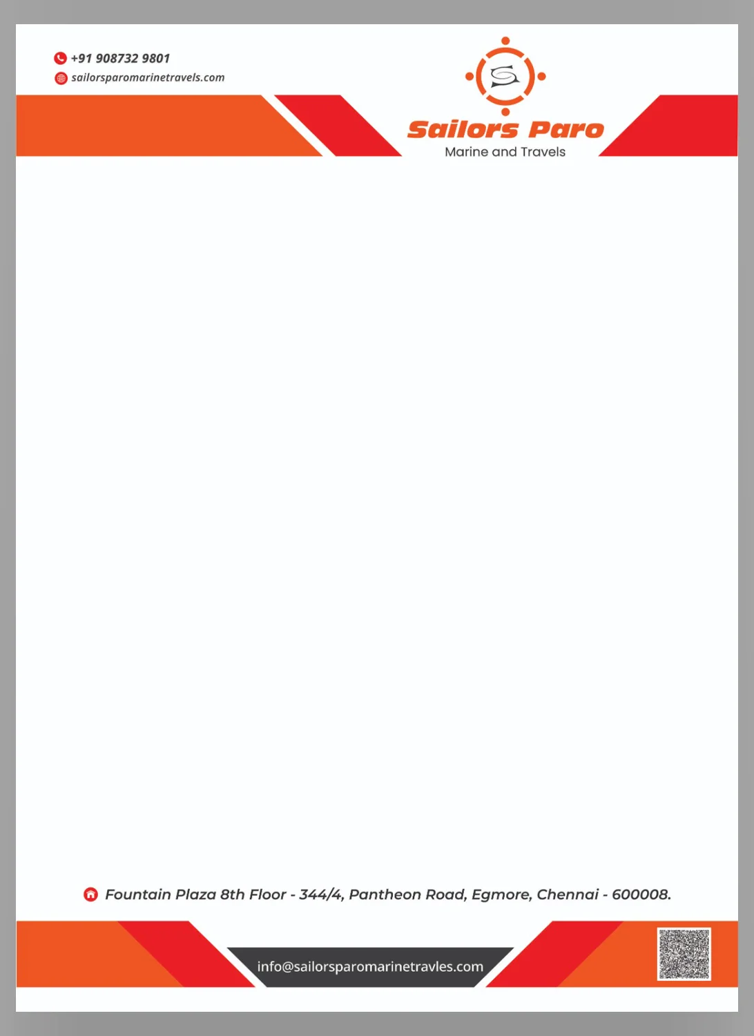 letterhead designing and printing