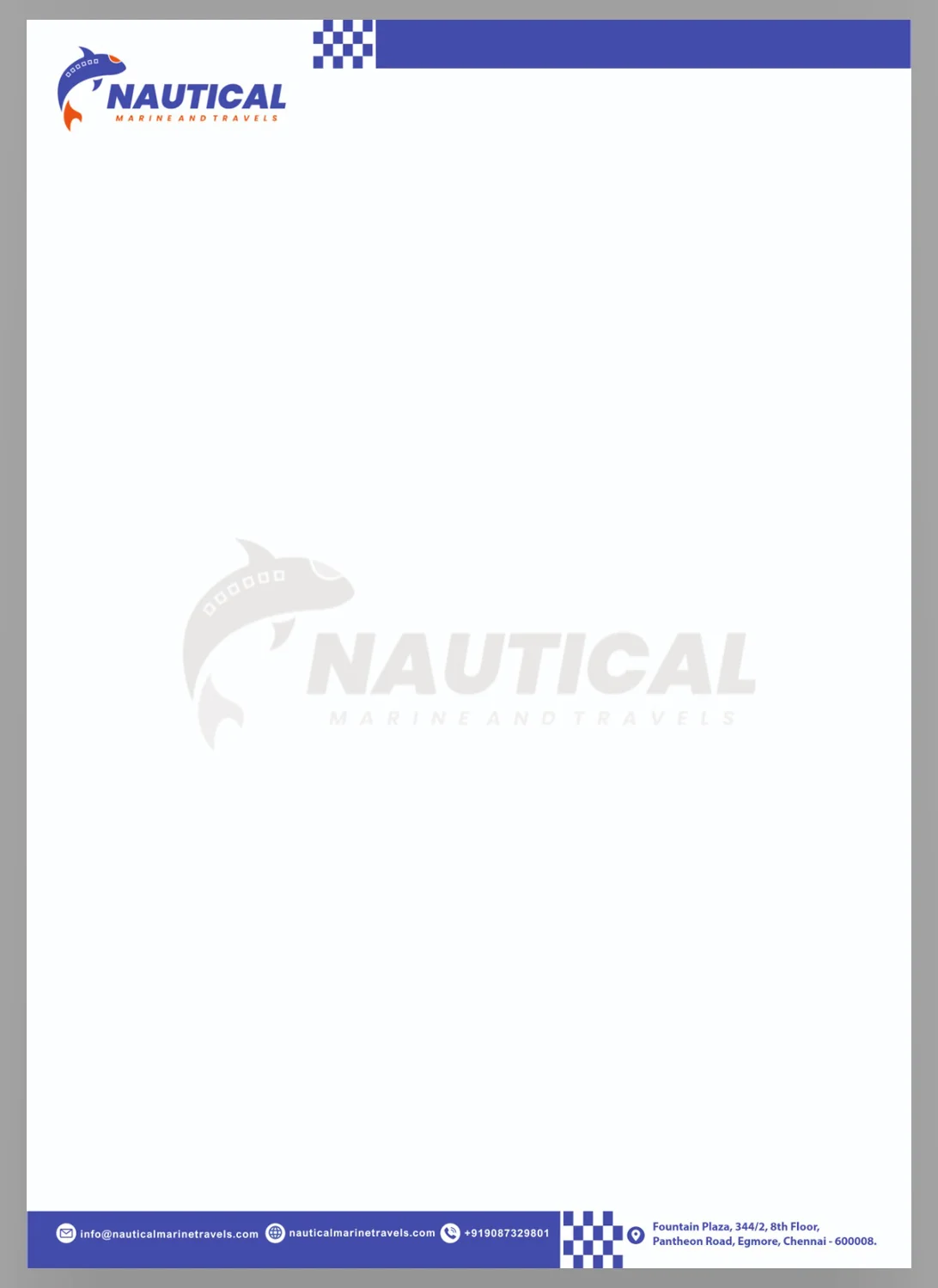 letterhead designing and printing