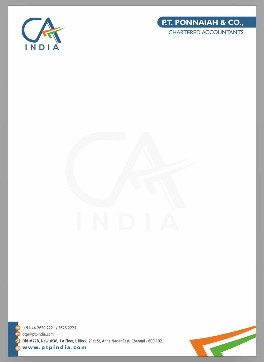 letterhead designing and printing