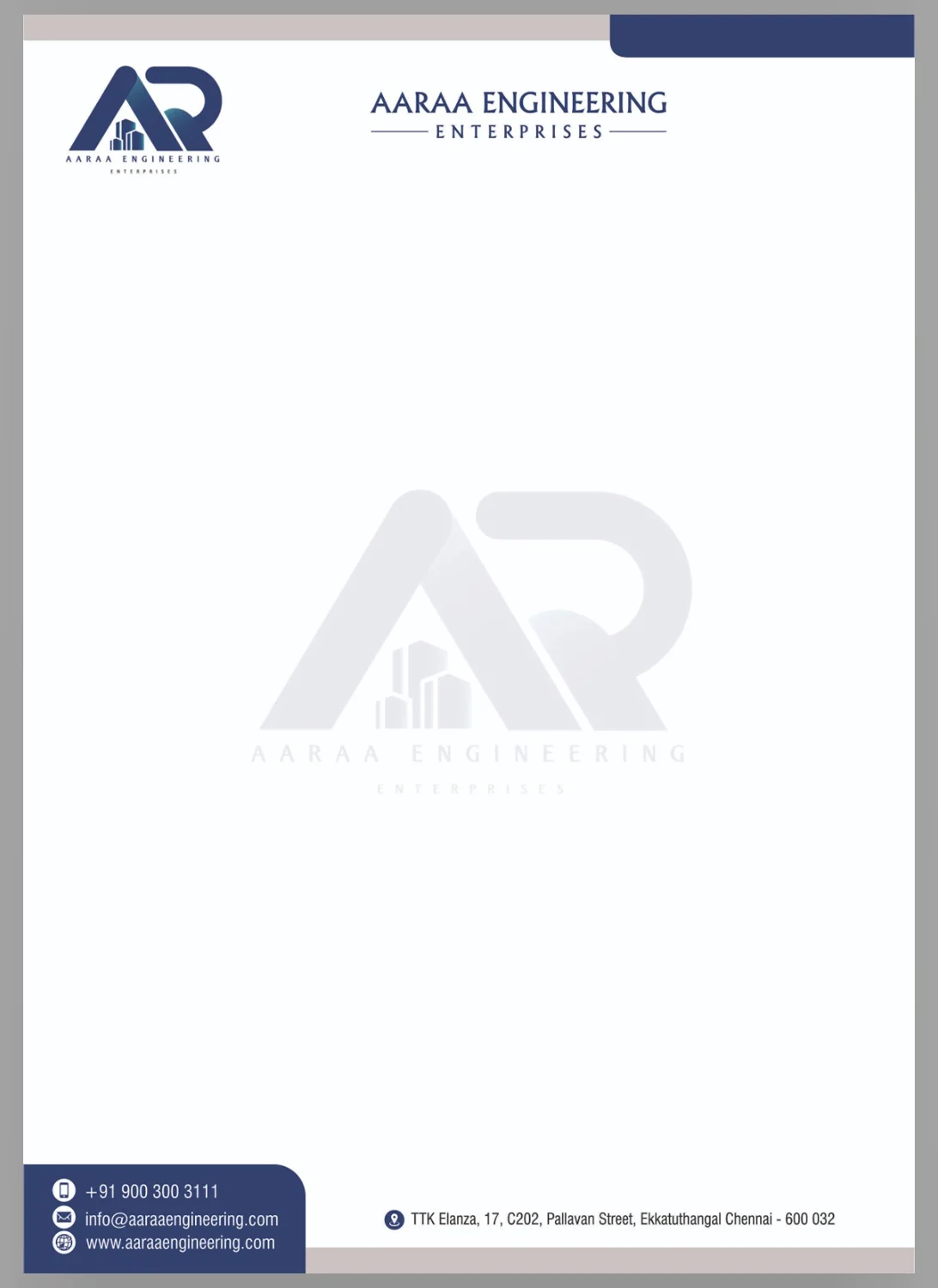 letterhead designing and printing