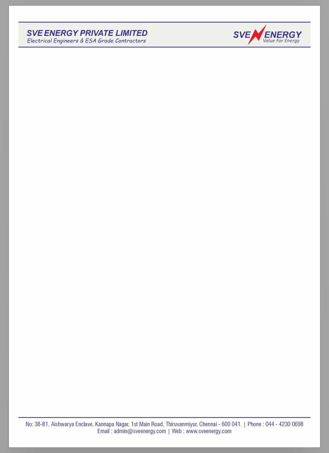 letterhead designing and printing