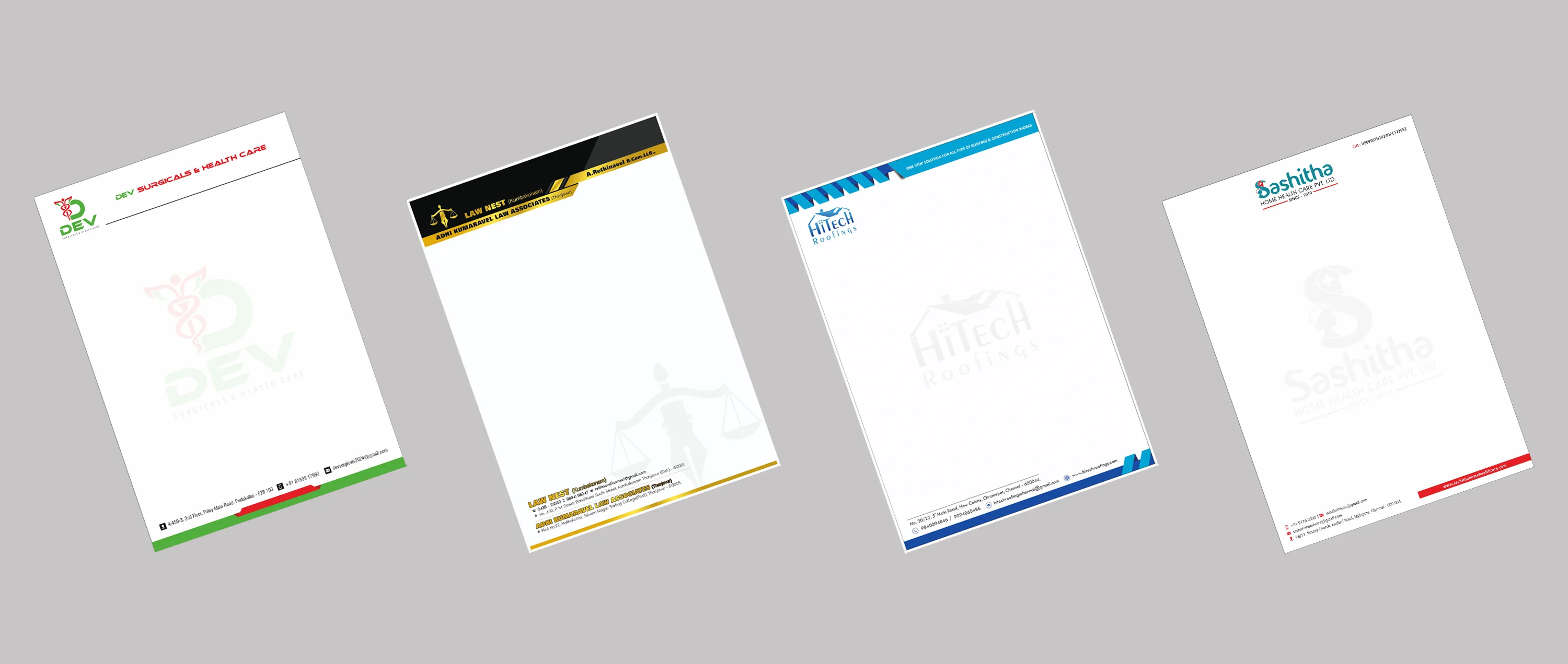 Letterhead designing